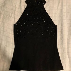 Michelle Nicole Black Party Top!